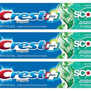 Crest Toothpaste Plus Scope Whitening Minty Fresh (Pack of 3)