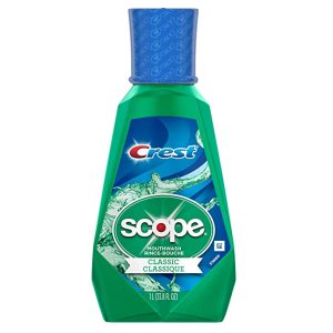 Crest Scope Classic Mouthwash Original Formula, 1 L