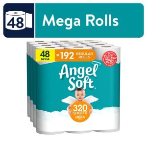 Angel Soft Toilet Paper, 48 Mega Rolls