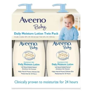 Aveeno Baby Daily Moisture Lotion (18 fl. oz., 2 pk.)