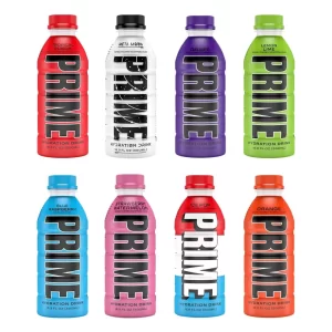 Prime Hydration Sports Drink Variety Pack – Energy Drink, Electrolyte Beverage – Meta Moon, Lemon Lime, Tropical Punch, Blue Raspberry, Orange, Grape, Strawberry Melon & Ice Pop – 16.9 Fl Oz